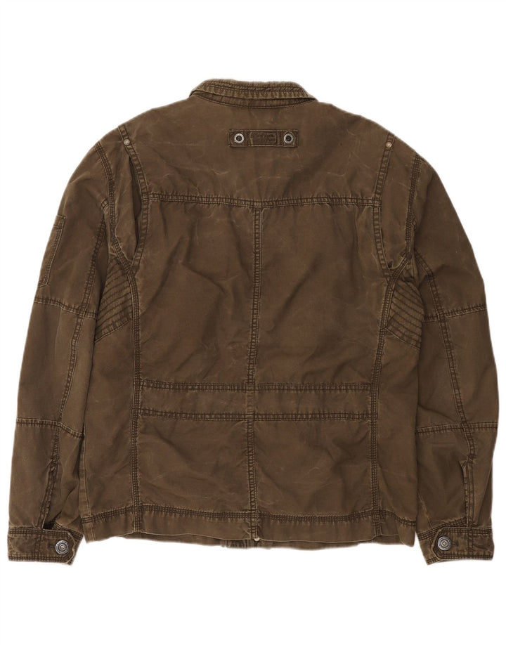 Camel Active Herre Utility Jacket UK 38 Medium Khaki