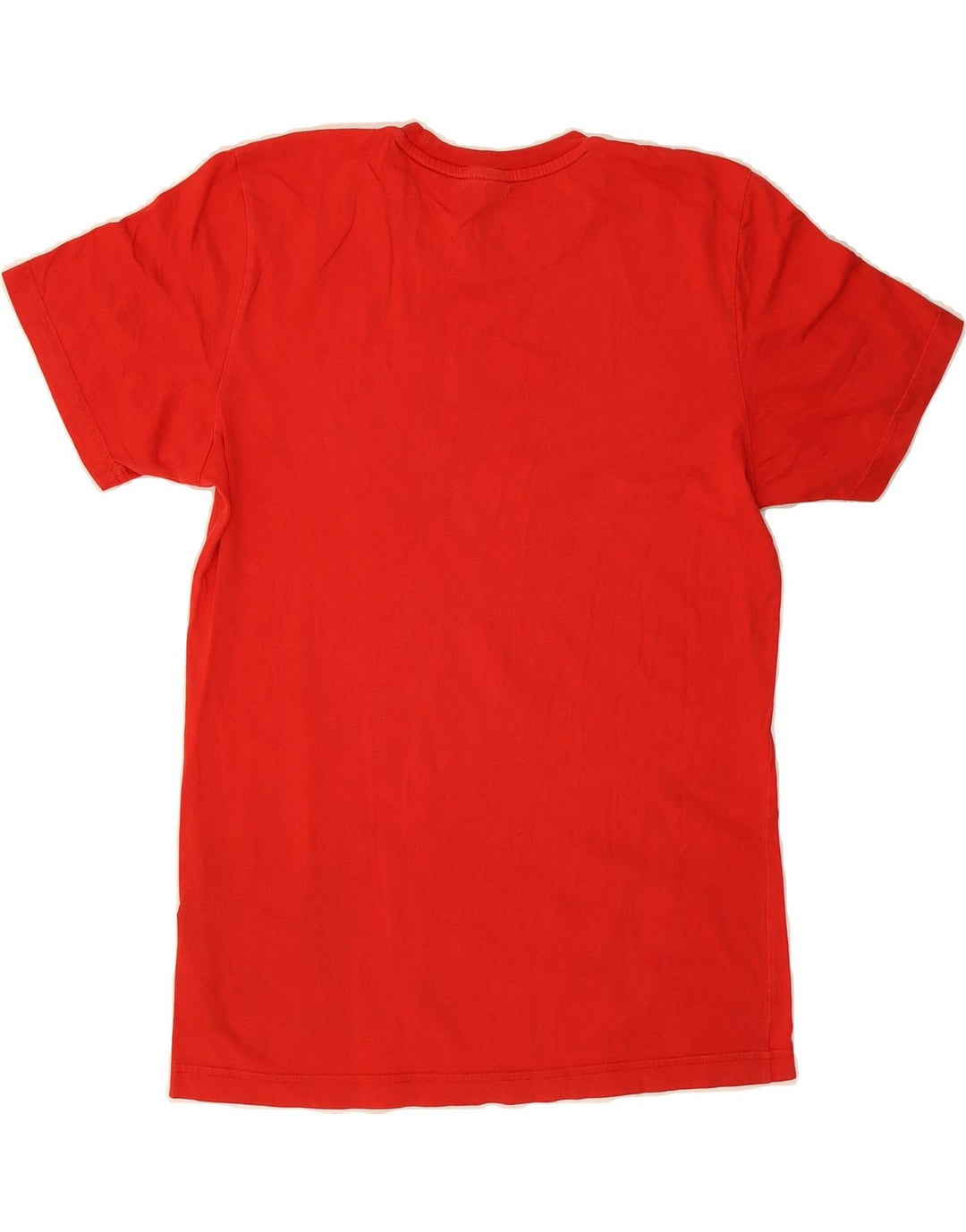 ADIDAS Mens Graphic T-Shirt Top Small Red Cotton Vintage Adidas and Second-Hand Adidas from Messina Hembry 