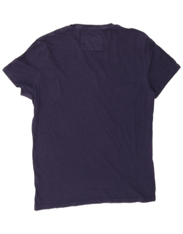 Jack Wills Herre grafisk T-shirt top XS marineblå bomuld