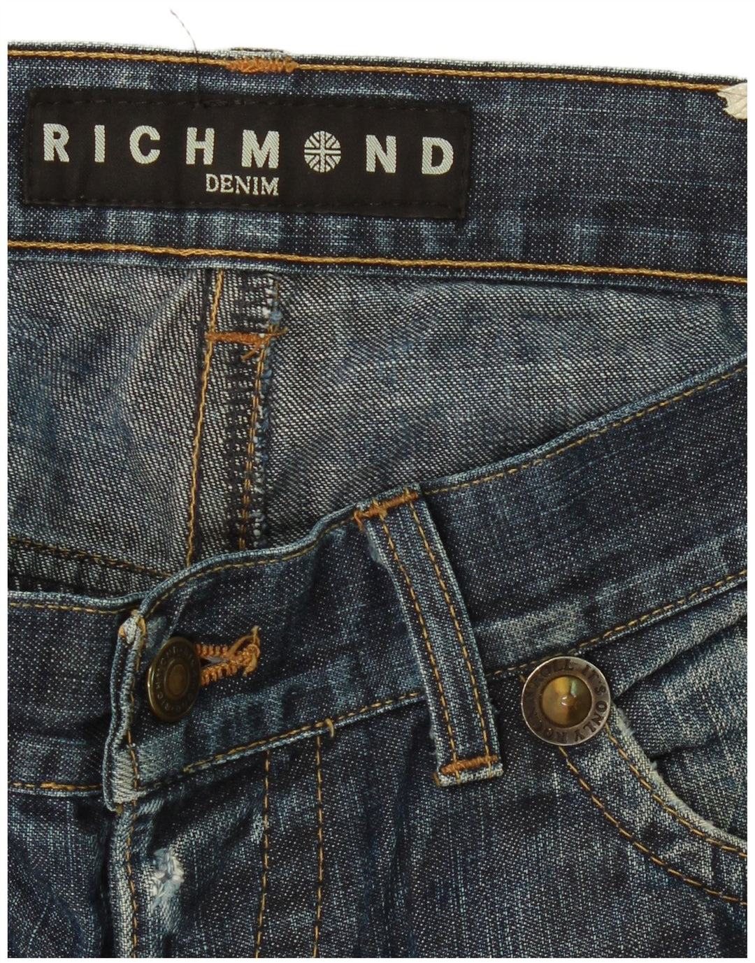 RICHMOND Skinny Jeans til kvinder W34 L33 Blå
