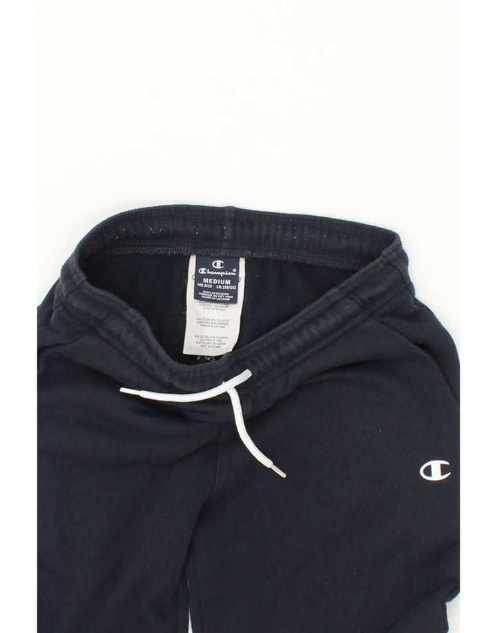 CHAMPION Boys Tracksuit Trousers Joggers 9-10 Years Medium  Navy Blue Vintage Champion and Second-Hand Champion from Messina Hembry 