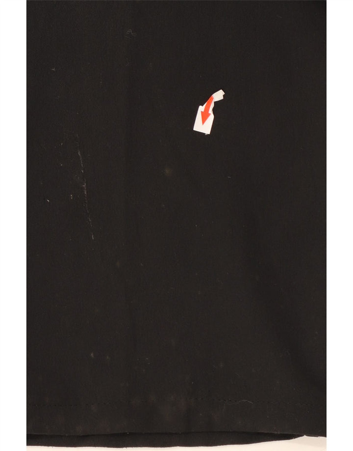 Vintage Herre Pegged Casual Bukser IT 50 Large W34 L33 Sort Polyester