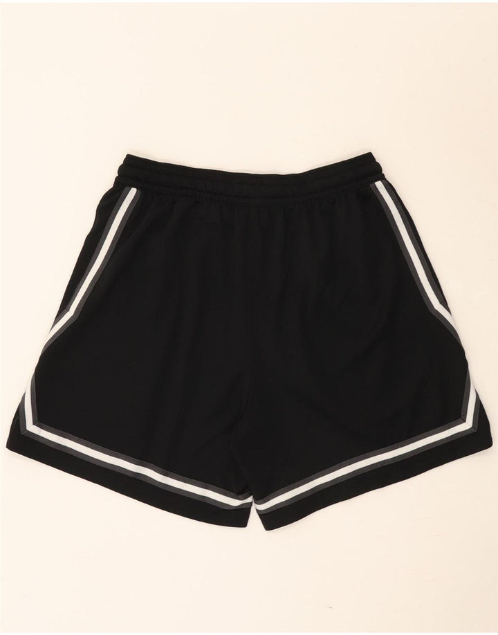 Nike Herre Brooklyn Nets Sportsshorts Store Sortstribede