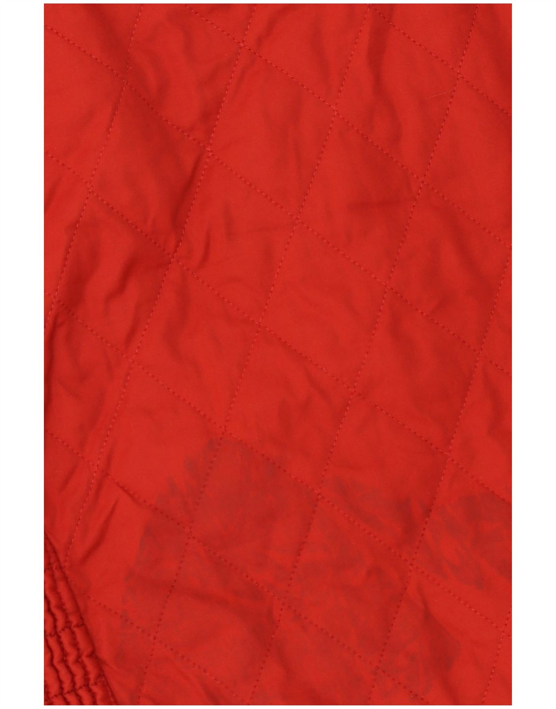 Barbour Quiltet jakke til kvinder UK 14 Stor rød polyester