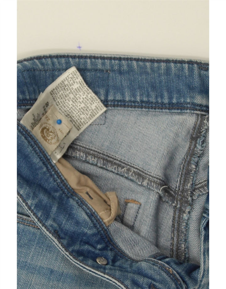DIESEL Womens Nevy Straight Jeans W26 L27 Blue Cotton Vintage Diesel and Second-Hand Diesel from Messina Hembry 