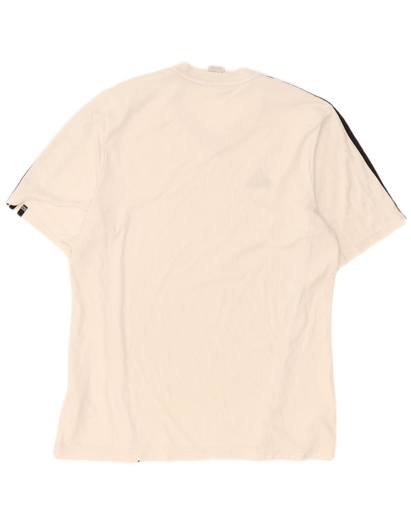 Adidas Herre Climalite T-Shirt Top Stor Hvid Polyester