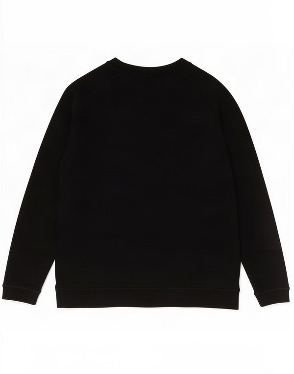Nike Dame Grafisk Sweatshirt Jumper UK 16 Large Sort