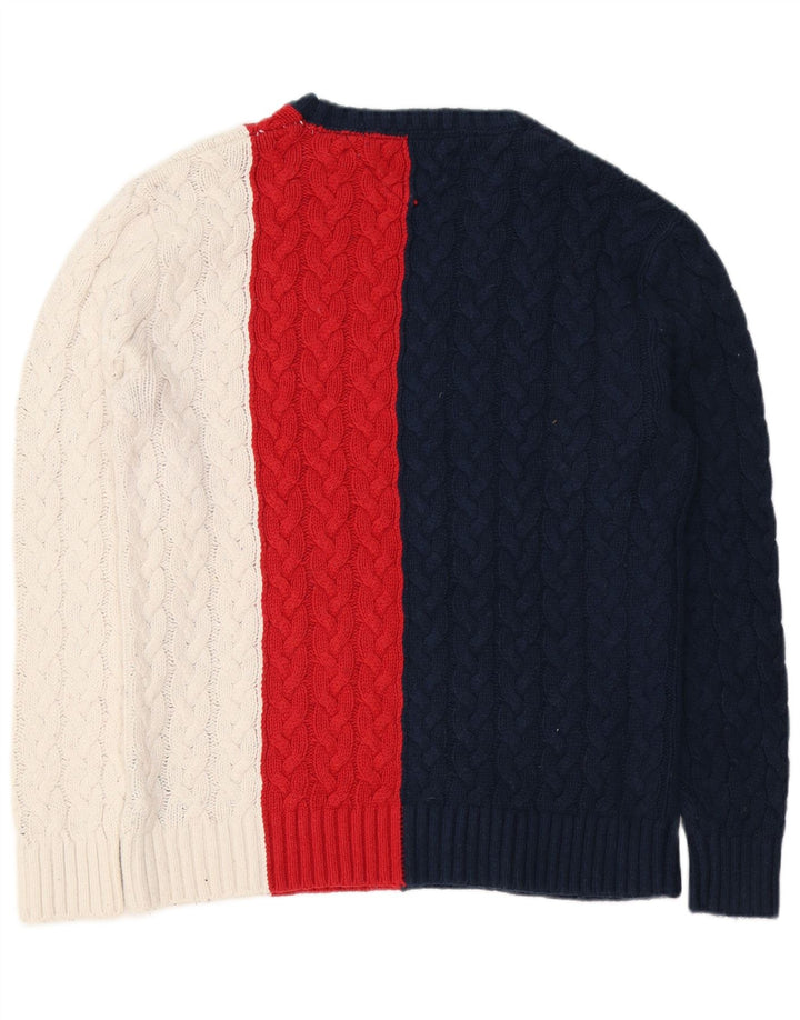 Tommy Hilfiger Herre Boat Neck Jumper Sweater Medium Flerfarvet