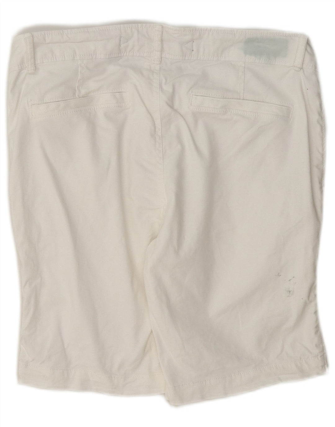 Superdry Chino-shorts til kvinder Medium W30 hvid bomuld