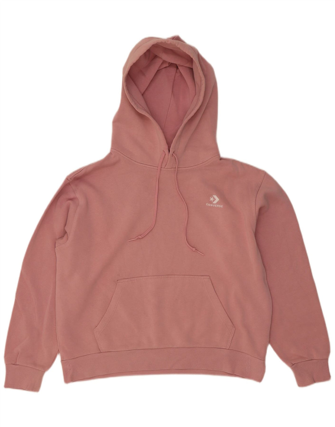 Converse oversize hættetrøje til kvinder UK 14 Medium Pink Bomuld