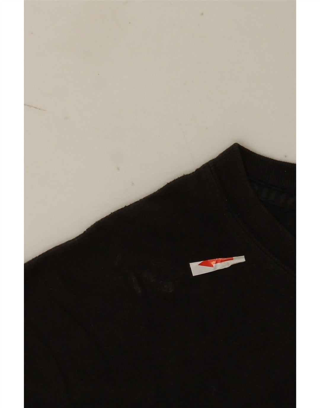 Tommy Hilfiger Herre T-Shirt Top Stor Sort Bomuld