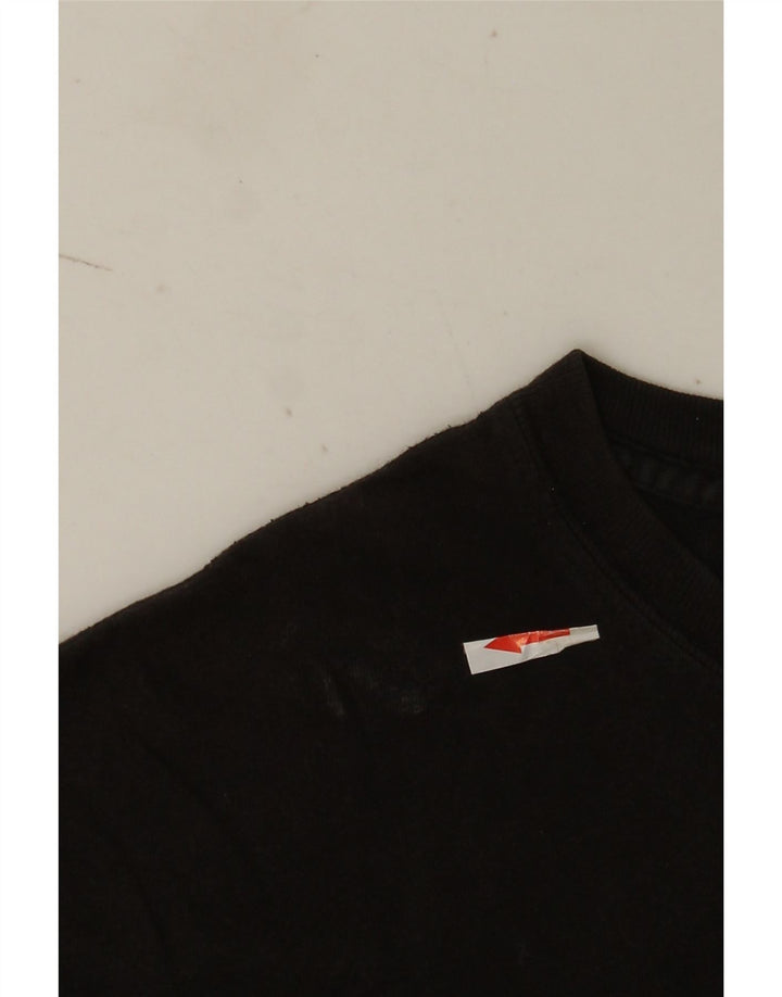 Tommy Hilfiger Herre T-Shirt Top Stor Sort Bomuld