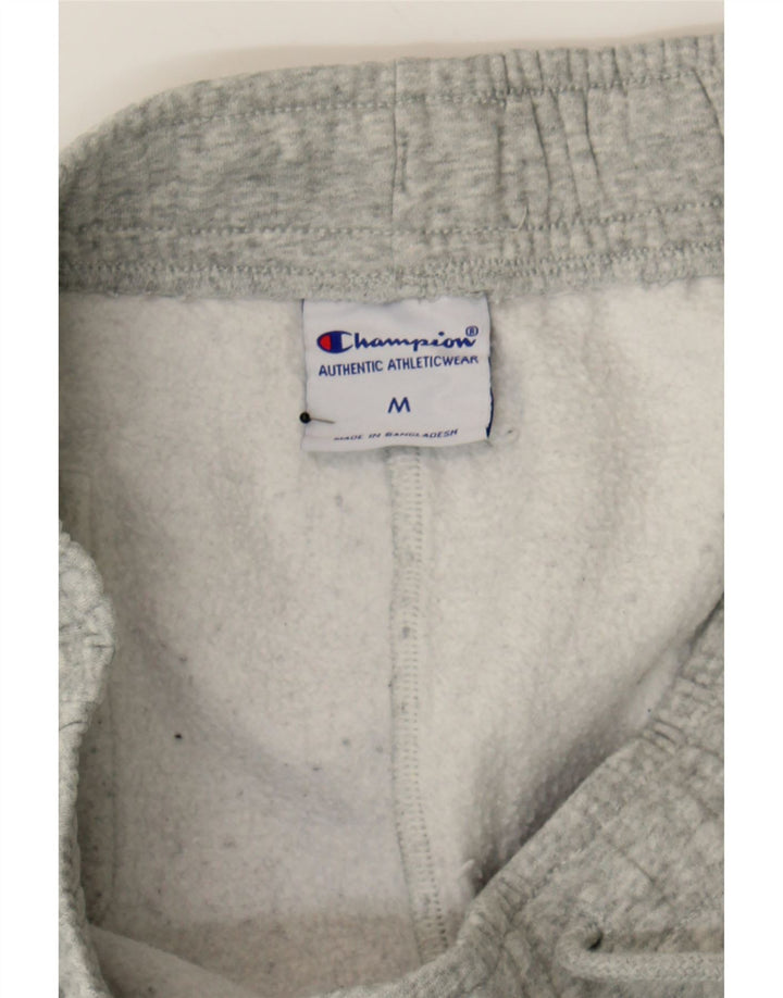 CHAMPION Mens Graphic Tracksuit Trousers Joggers Medium  Grey Cotton Vintage Champion and Second-Hand Champion from Messina Hembry 