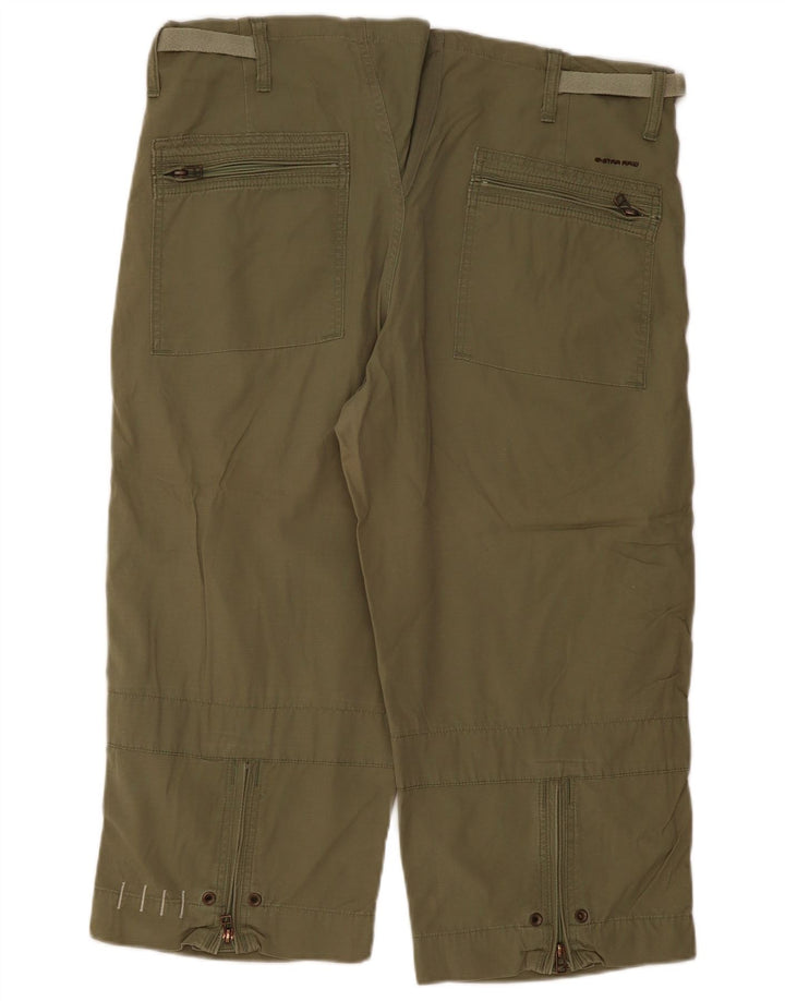 G-Star Herre Capri Cargo Bukser XL W40 L22 Khaki Bomuld