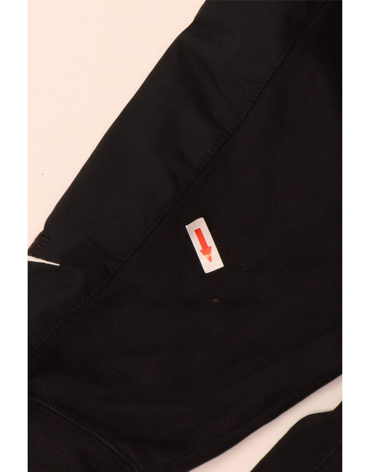 Nike hættetrøje med lynlås til mænd 2XL sort bomuld
