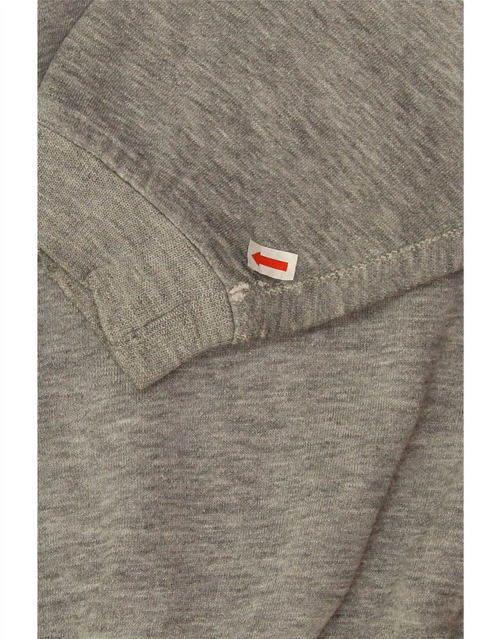 Vintage sweatshirt til mænd, stor grå