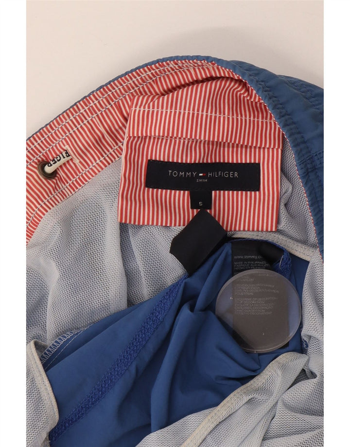 Tommy Hilfiger Badeshorts til mænd Små blå nylon