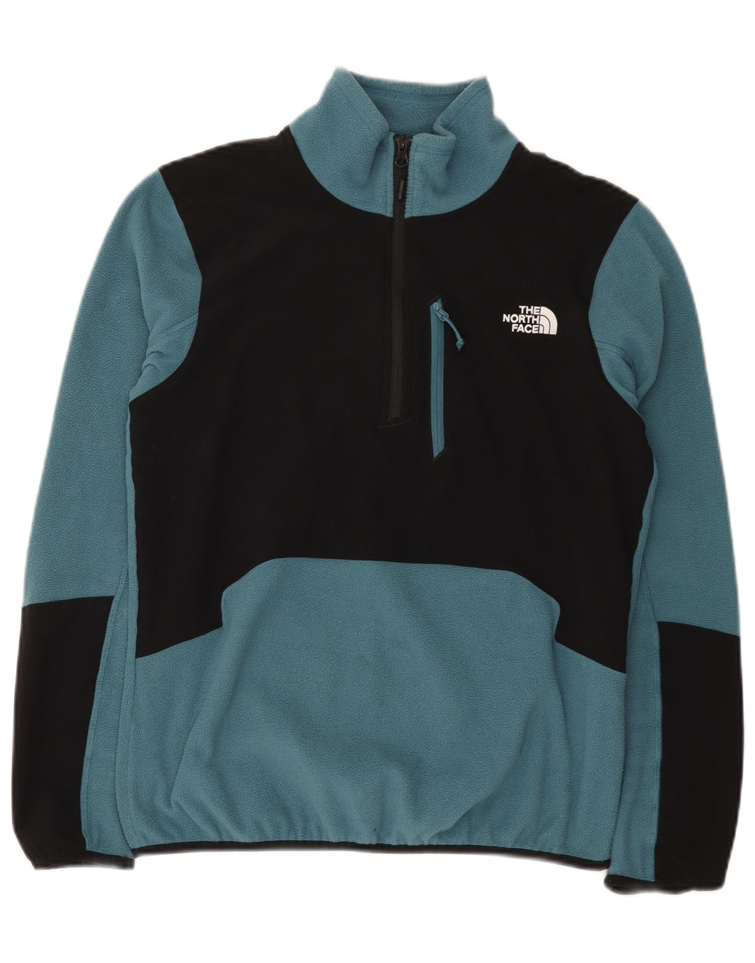 The North Face Herre lynlåshals Fleece Jumper Lille blå Colourblock Polyester