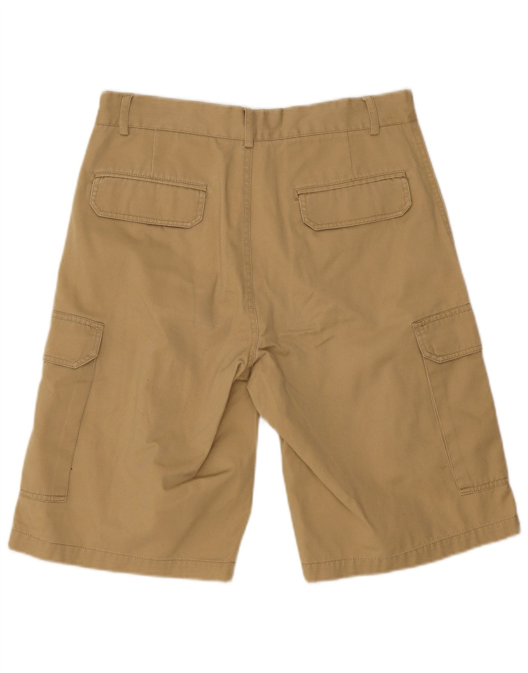 Vintage Herre Cargo Shorts IT 46 Small W30 Beige Bomuld