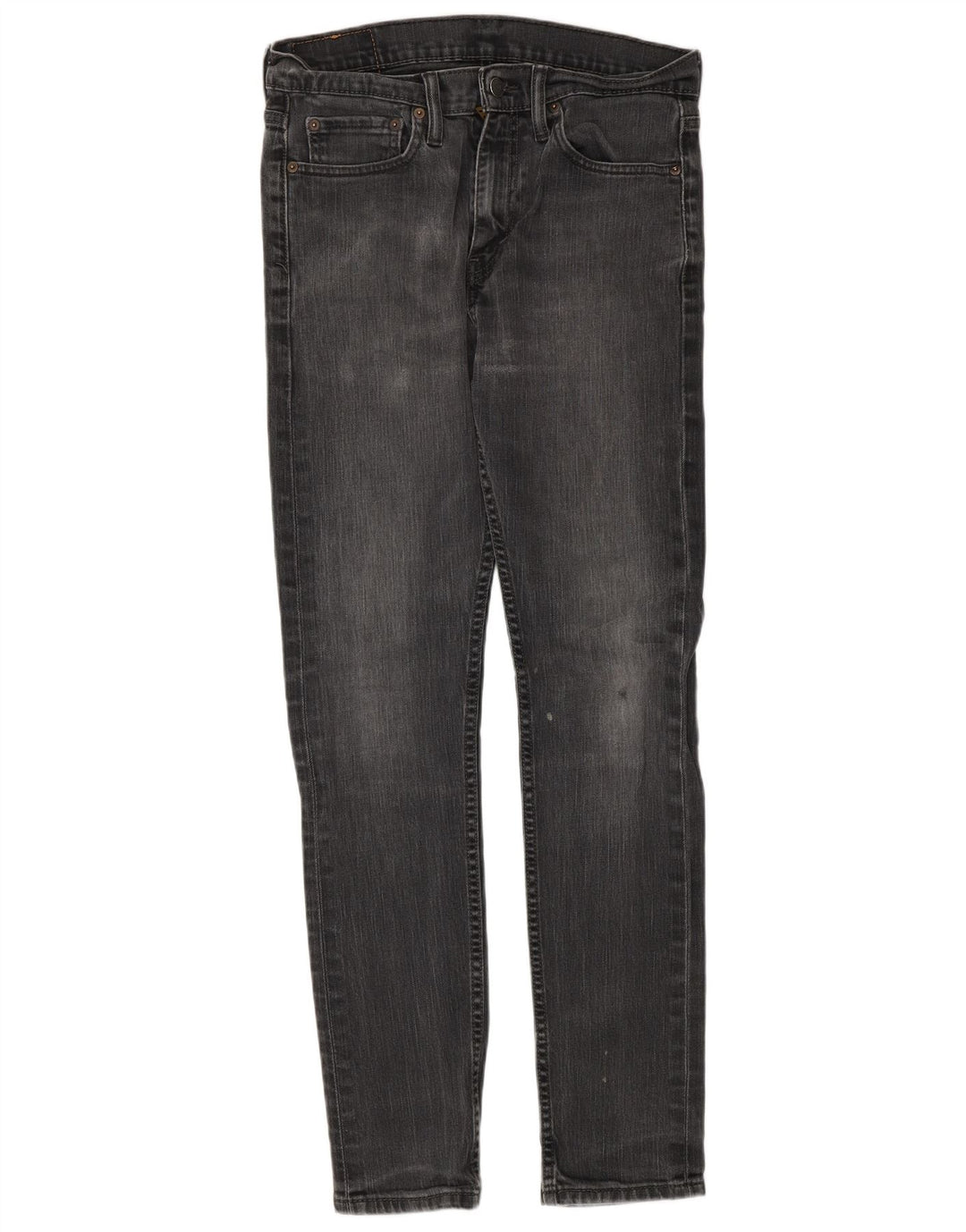LEVI'S Herre 510 Skinny Jeans W31 L32 Grå Bomuld