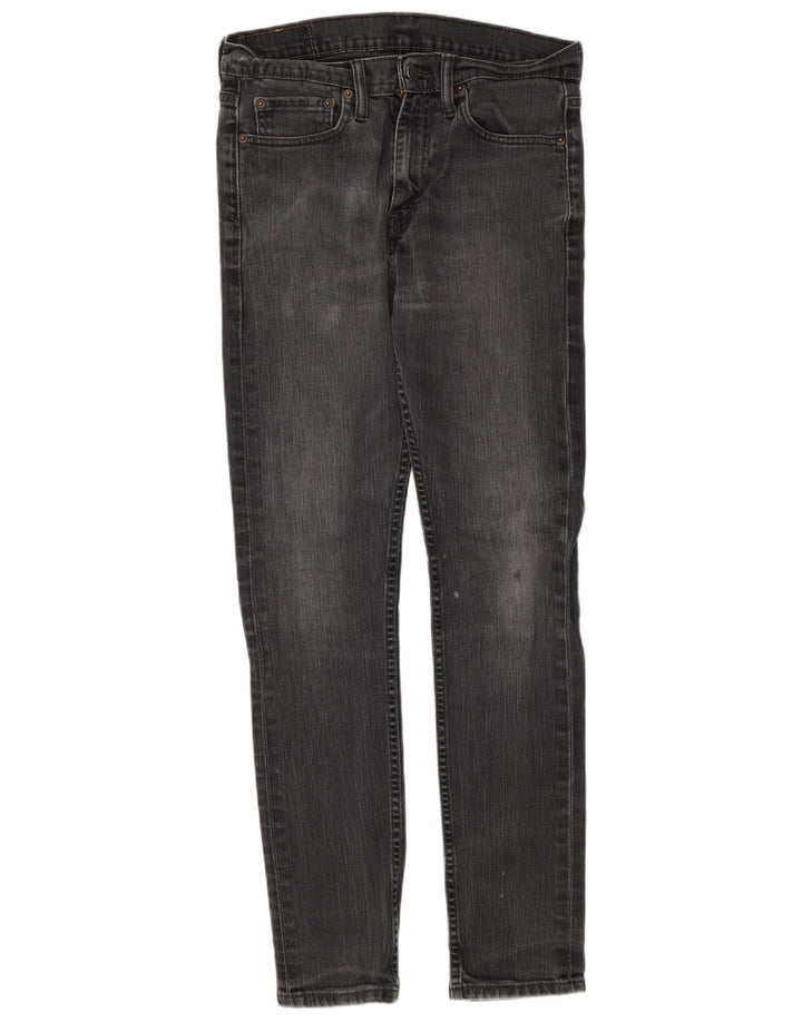 LEVI'S Herre 510 Skinny Jeans W31 L32 Grå Bomuld