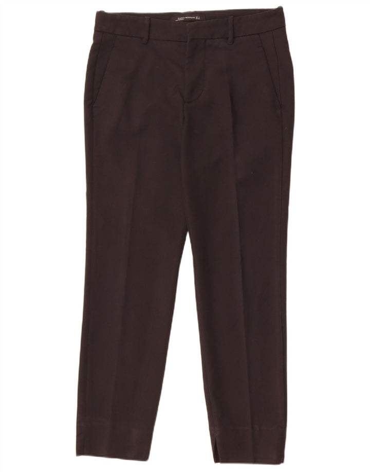 Zara Slim Chino Bukser Small W26 L27 Sort