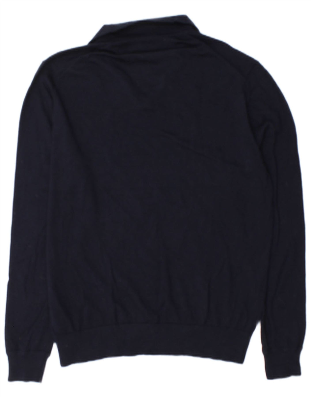Marks & Spencer Herre Autograph Polo Neck Jumper Sweater Stor Navy Blue