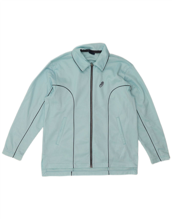 ASICS Træningsdragt til mænd, topjakke, stor blå