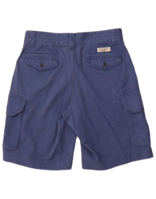 Polo Ralph Lauren Herre Cargo Shorts W32 Medium Blue Bomuld