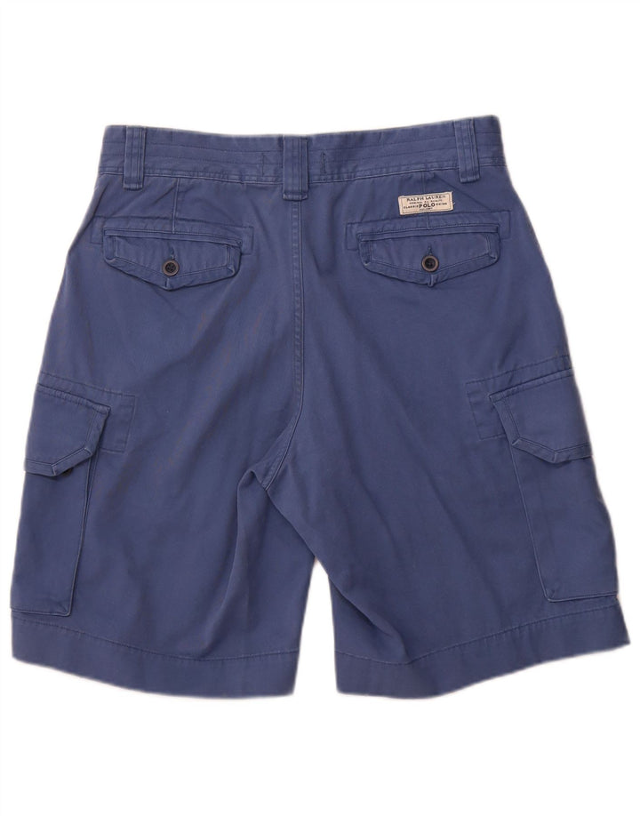 Polo Ralph Lauren Herre Cargo Shorts W32 Medium Blue Bomuld