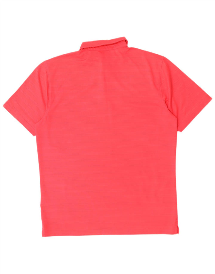Calvin Klein herre poloskjorte stor rød polyester