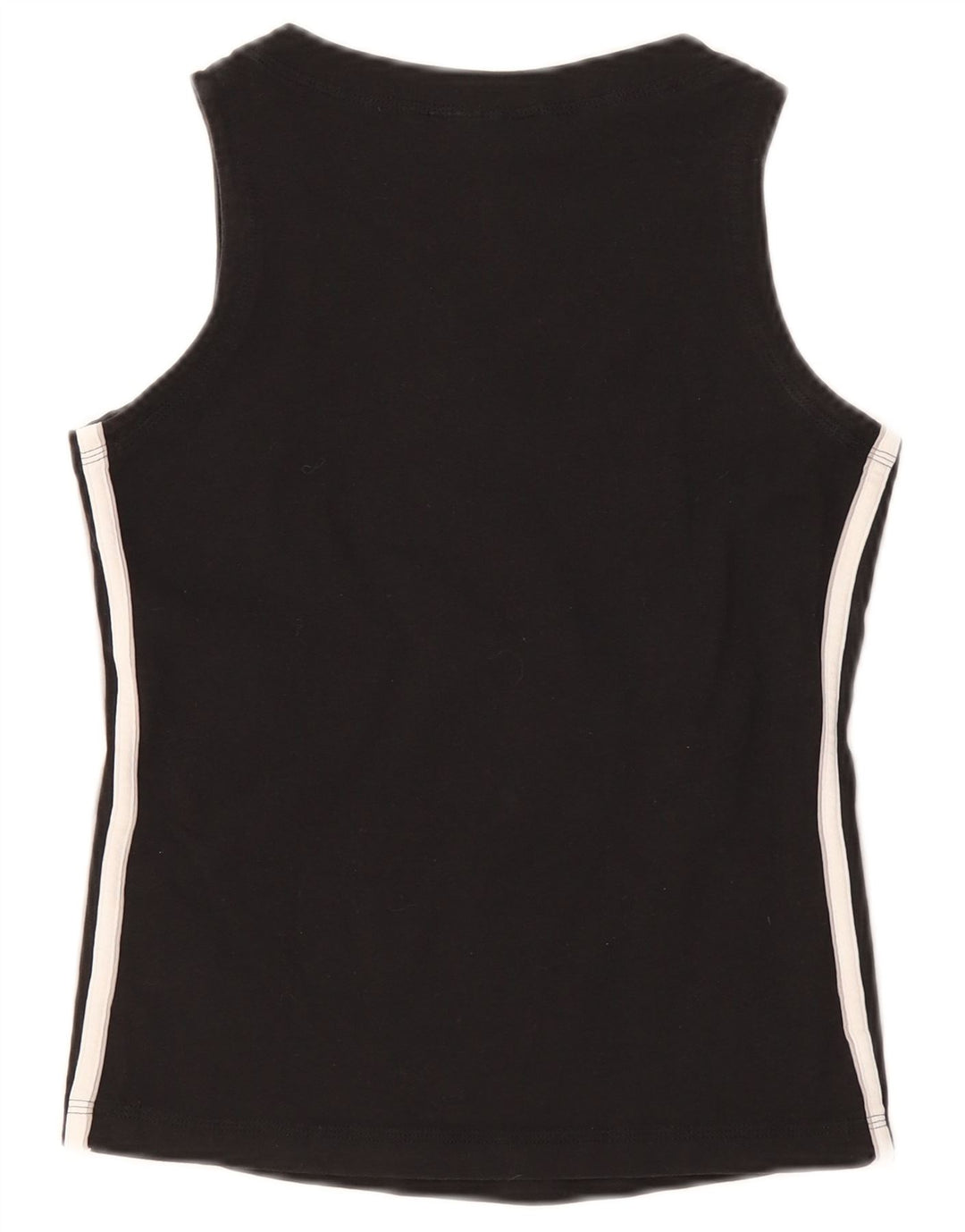Adidas Damevest Top UK 8 Small Black Bomuld
