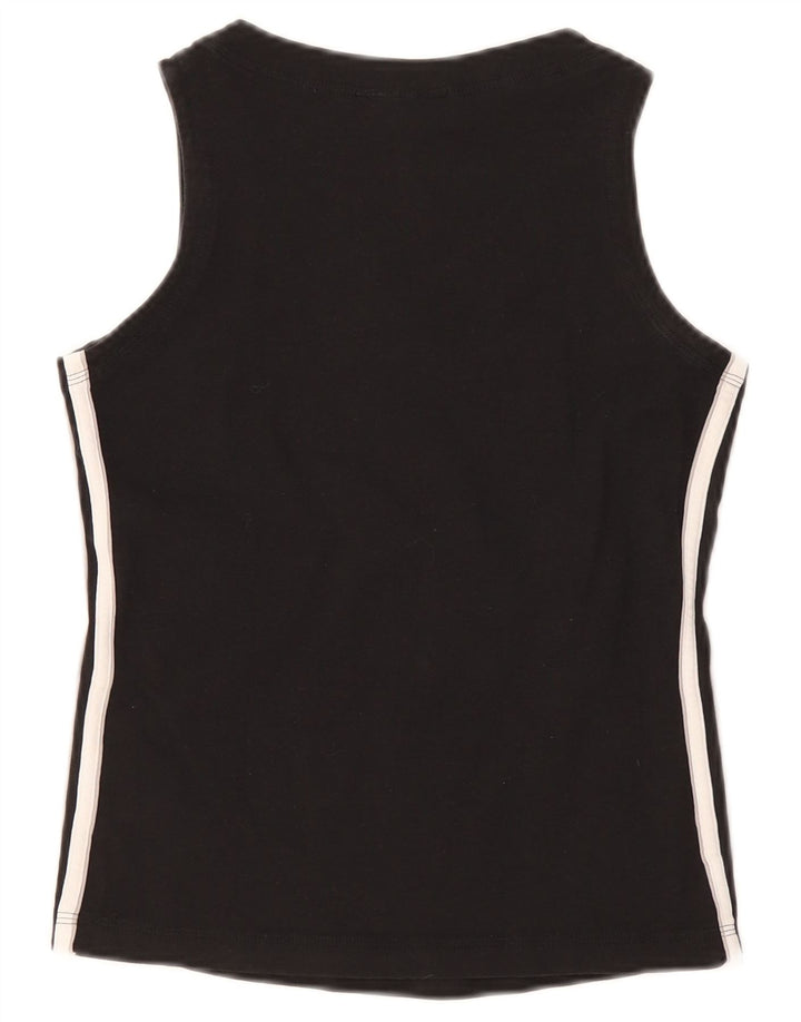 Adidas Damevest Top UK 8 Small Black Bomuld