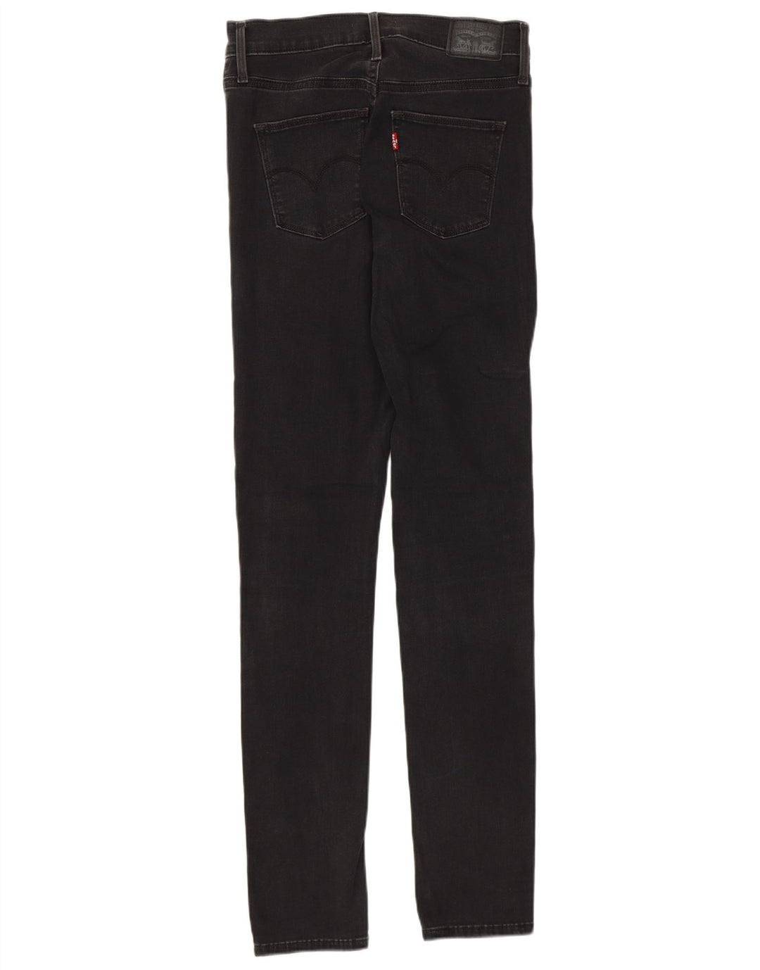 Levi's skinny jeans til kvinder W28 L32 sort bomuld