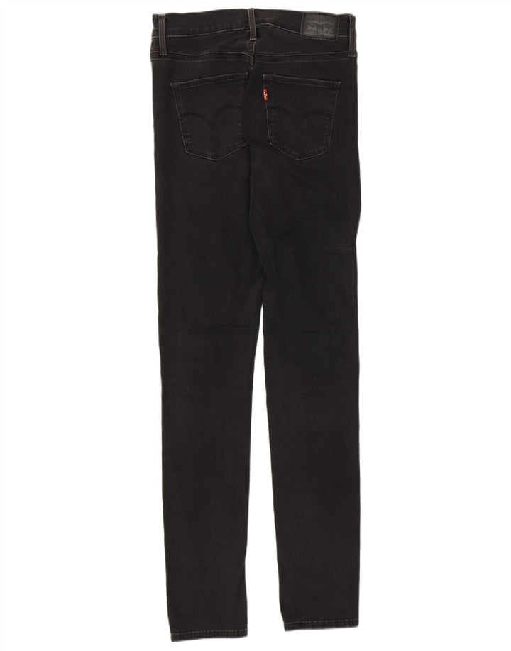 Levi's skinny jeans til kvinder W28 L32 sort bomuld