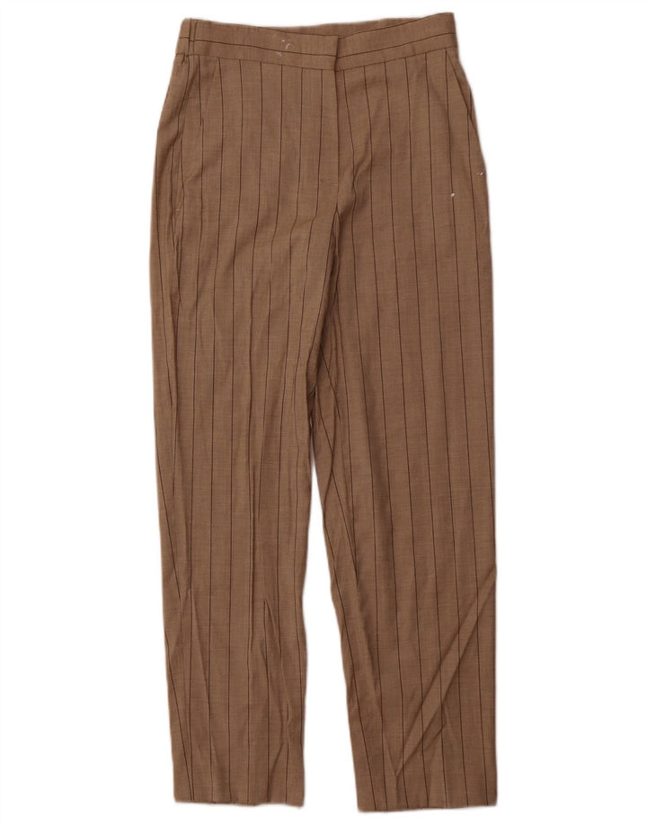 MASSIMO DUTTI Chinobukser til kvinder EU 34 2XS W24 L26 Beige stribet