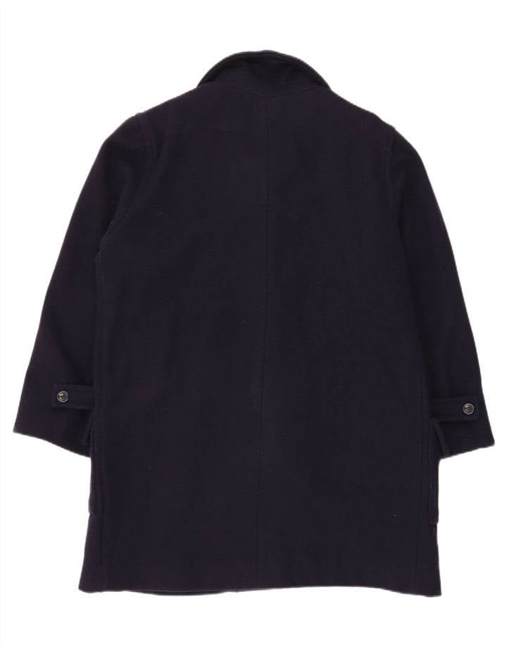 VINTAGE Herre Duffle Coat UK 40 Large Navy Blue