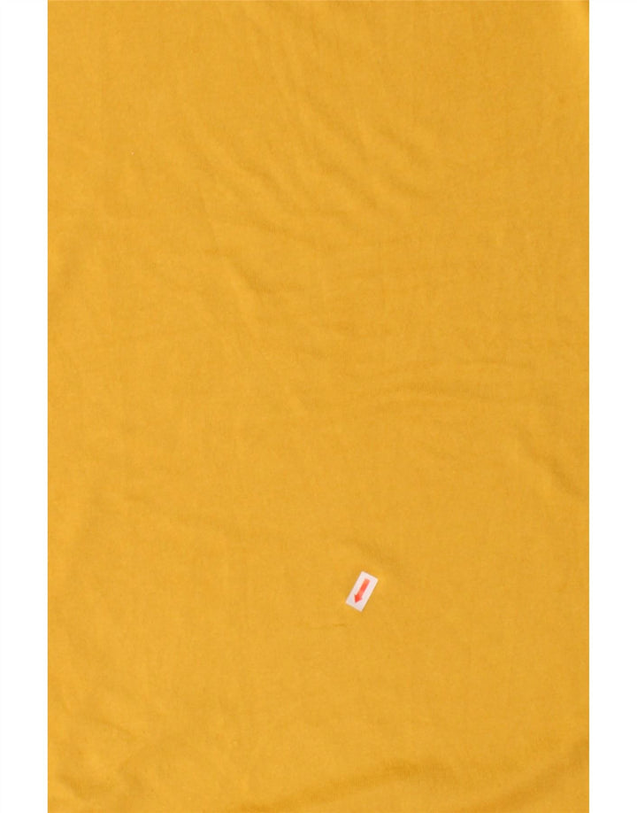 ORVIS Mens T-Shirt Top 2XL Yellow Polyester Vintage Orvis and Second-Hand Orvis from Messina Hembry 