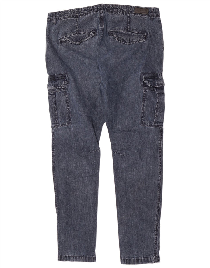 Superdry Herre Cargo Slim Jeans W36 L32 Blå Bomuld