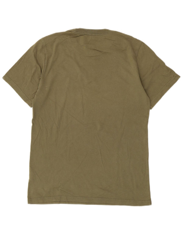 Converse Herre grafisk T-shirt Top Lille Khaki Bomuld