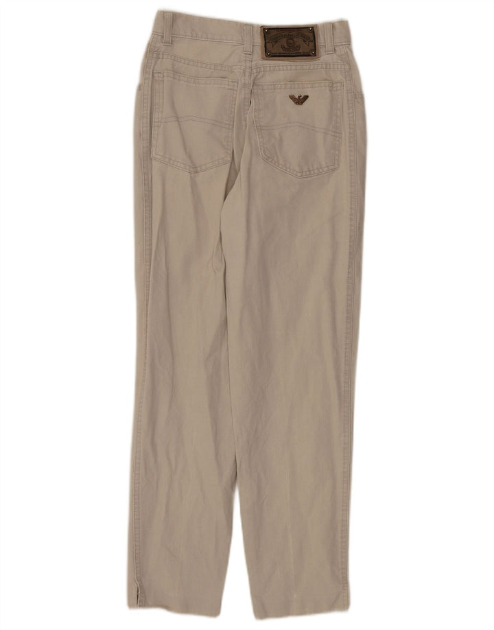 Armani koniske jeans til kvinder W27 L26 grå bomuld