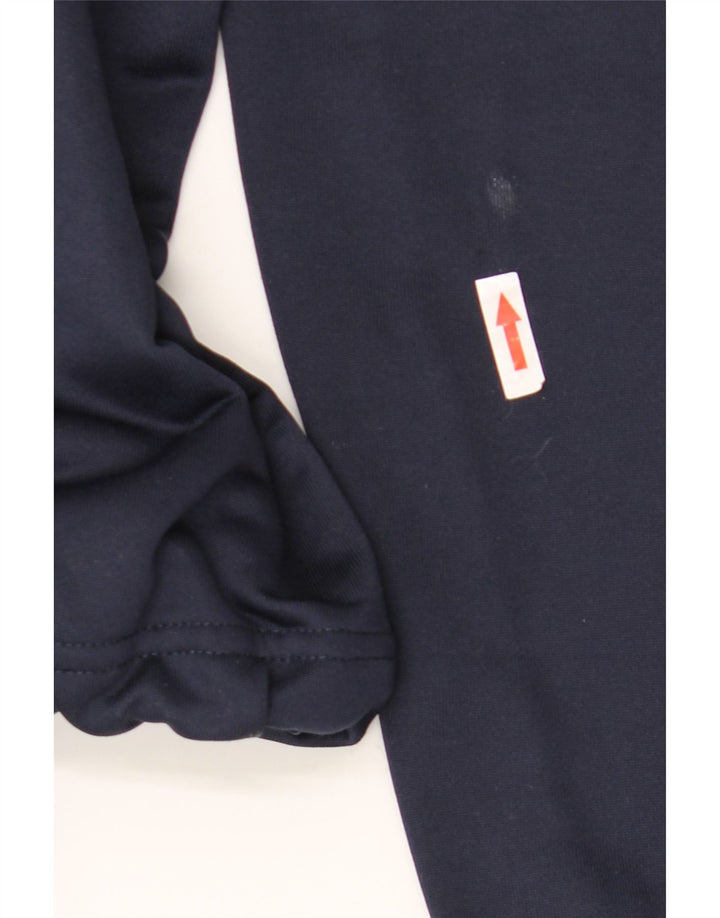 Canterbury Herre lynlås-hals-trøje træningsdragt Top XL marineblå polyester