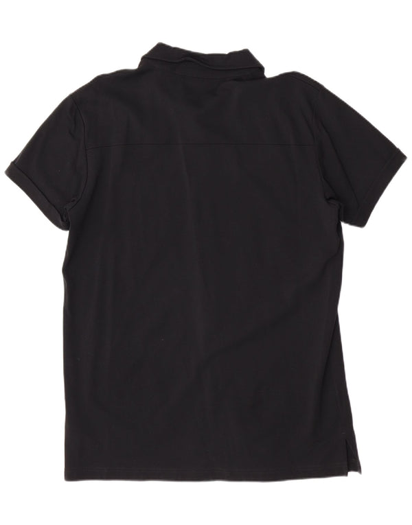 Wrangler Mens Short Sleeve Shirt 2XL Black Polyamide