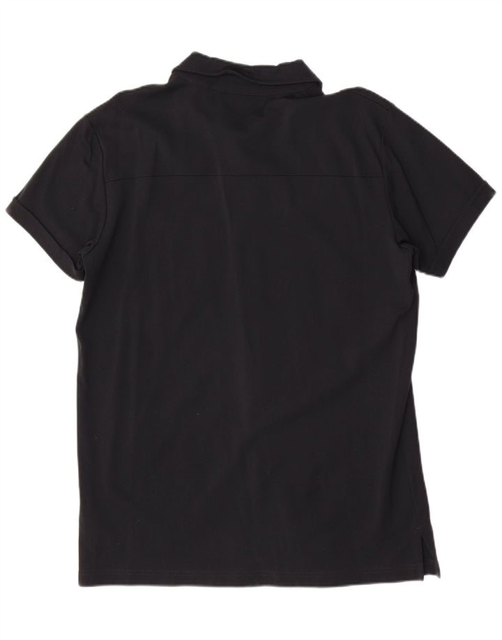 Wrangler kortærmet herreskjorte 2XL sort polyamid