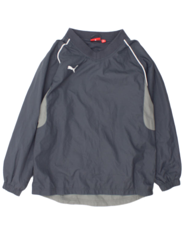 Zara Boys Pullover Træningsdragt Top 13-14 År Grå Colourblock Polyester