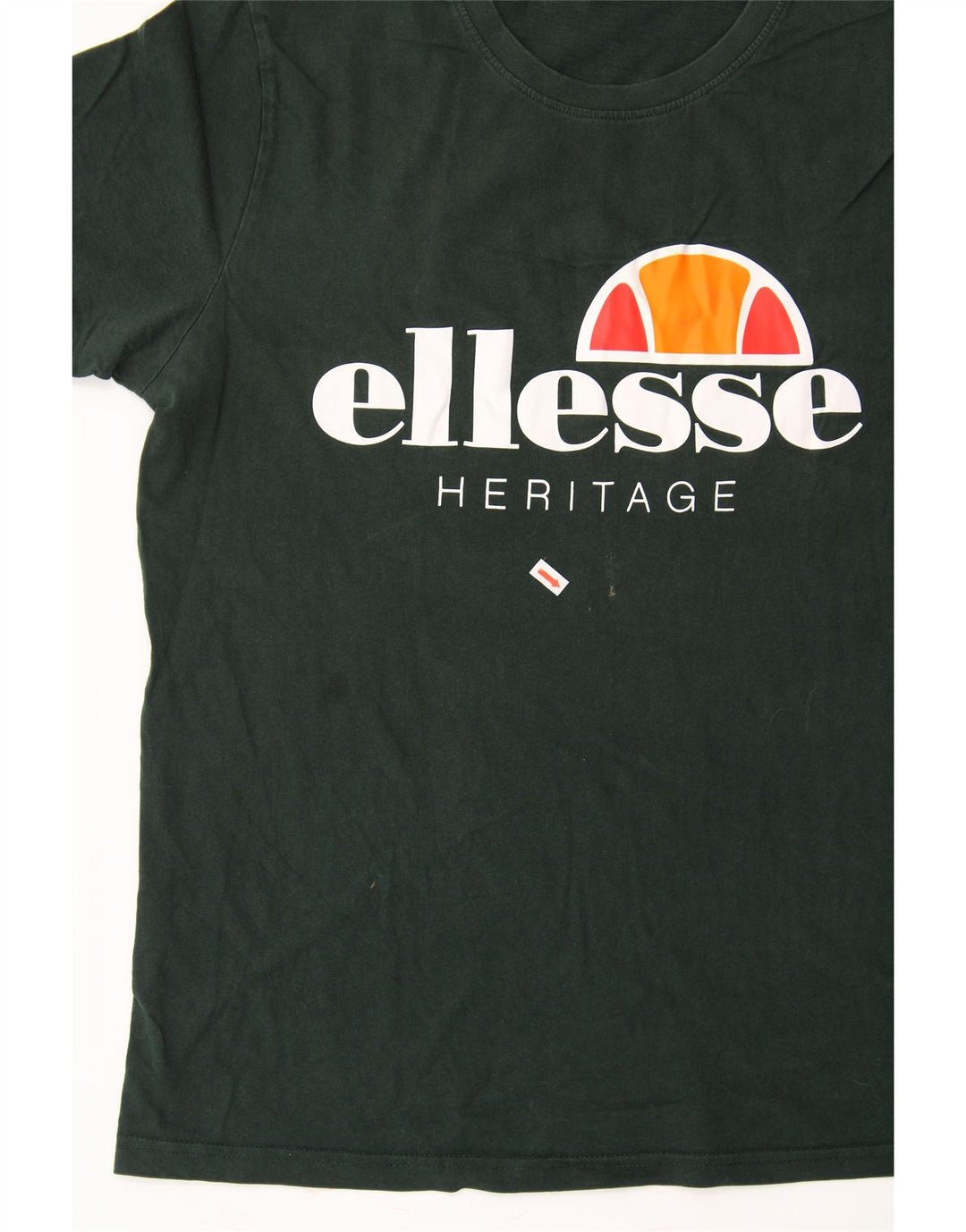 ELLESSE Mens Heritage Graphic T-Shirt Top Medium Green Cotton Vintage Ellesse and Second-Hand Ellesse from Messina Hembry 