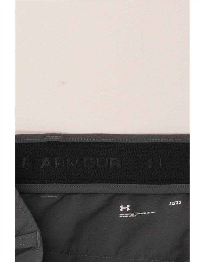 Under Armour Lige Chinobukser til mænd W32 L32 Grå polyamid