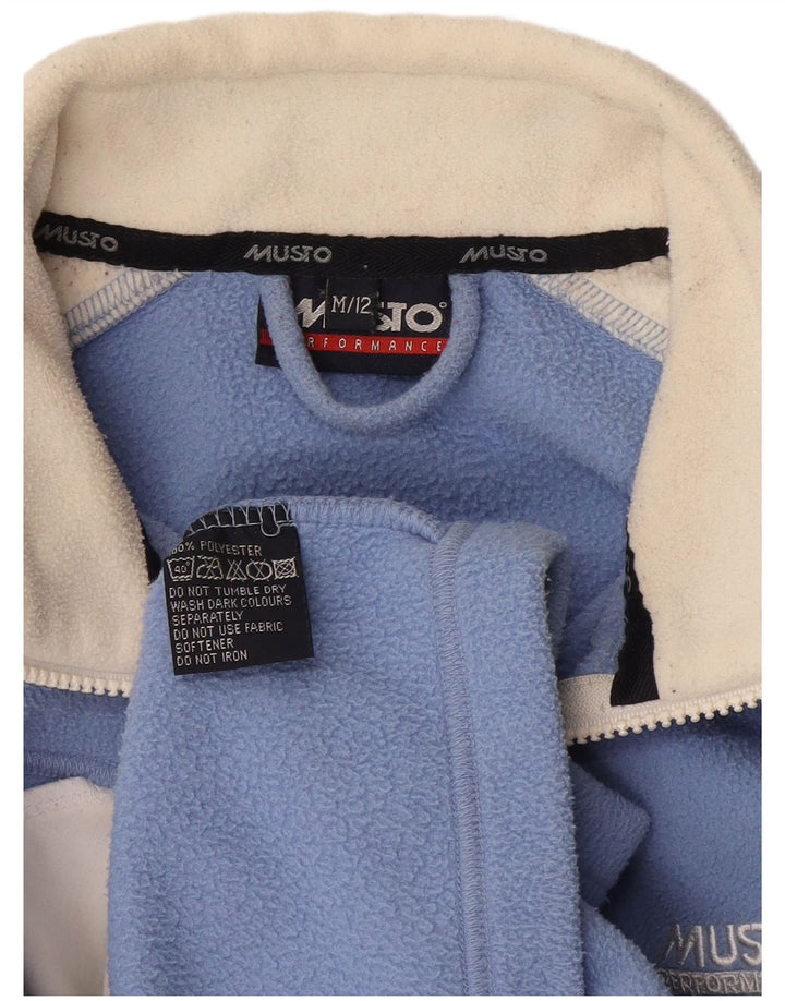 Musto Boys Fleece Gilet 11-12 år Medium Blue Colourblock Polyester