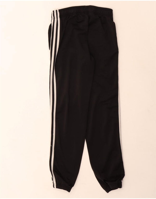 Adidas Drenge Træningsdragt Bukser Joggers 11-12 År Sort Polyester
