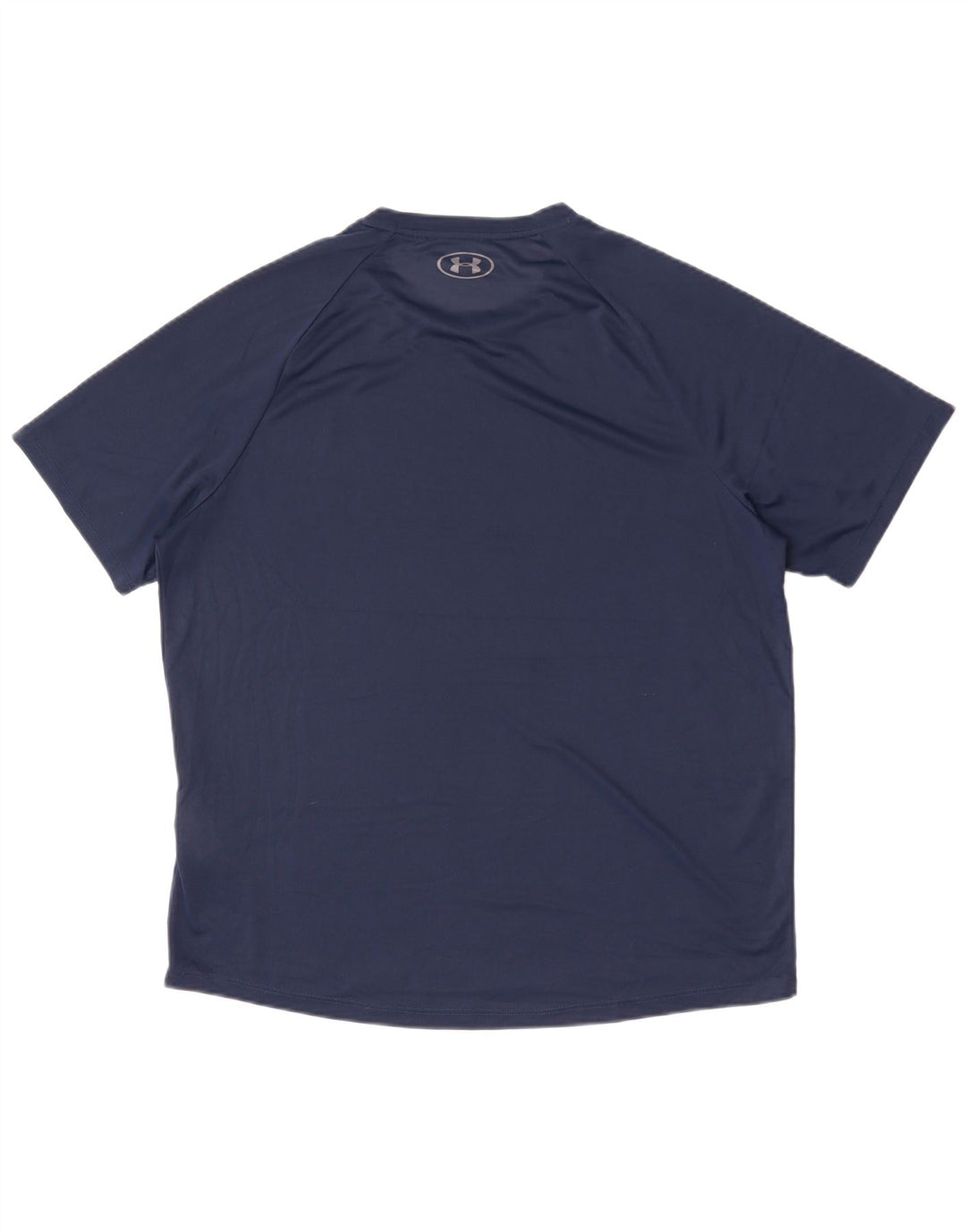 Under Armour Herre T-Shirt Top Stor Marineblå Polyester
